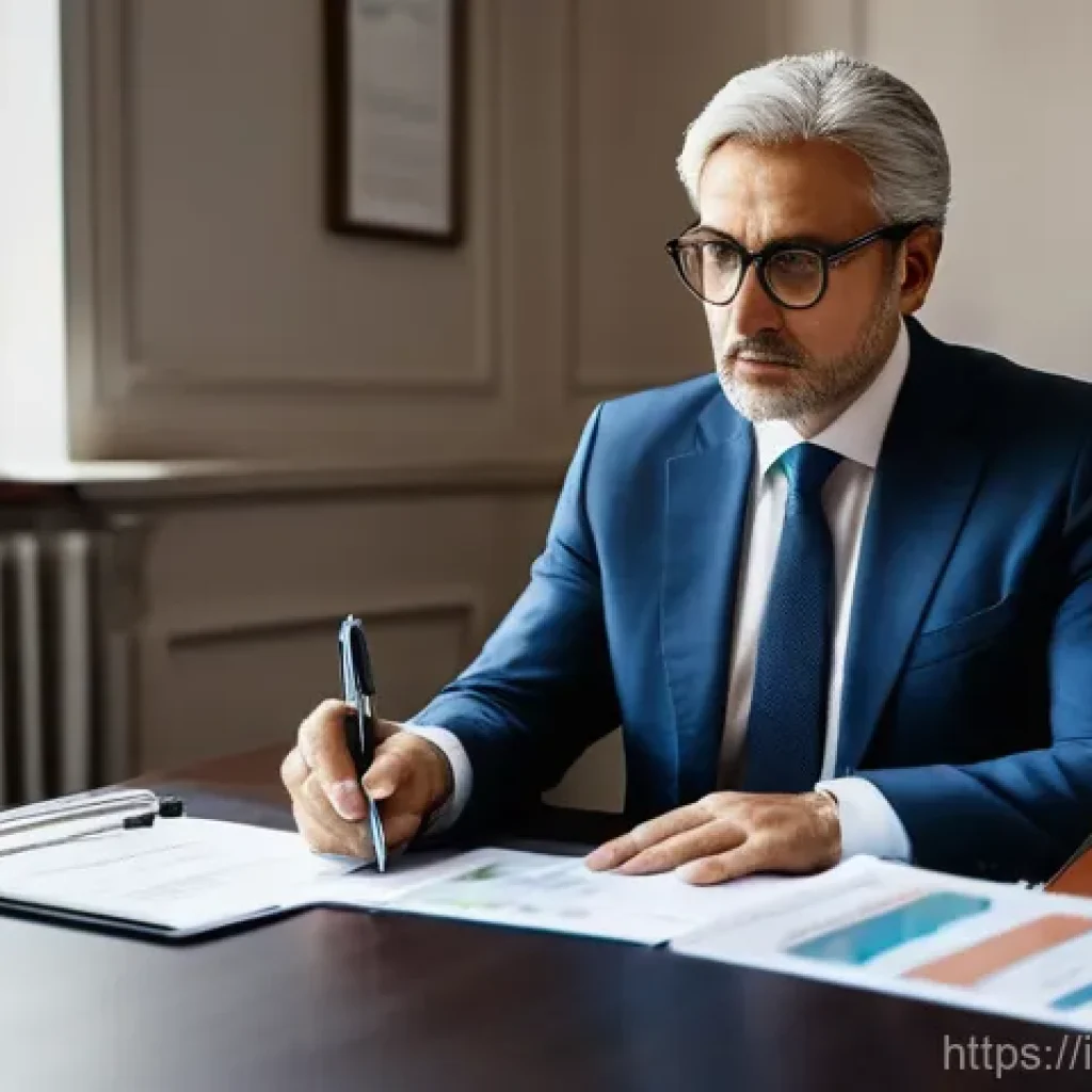 지방공무원 연금 수령액 계산법 - **Prompt:** A diligent, middle-aged Italian public employee, dressed in smart business casual attire...