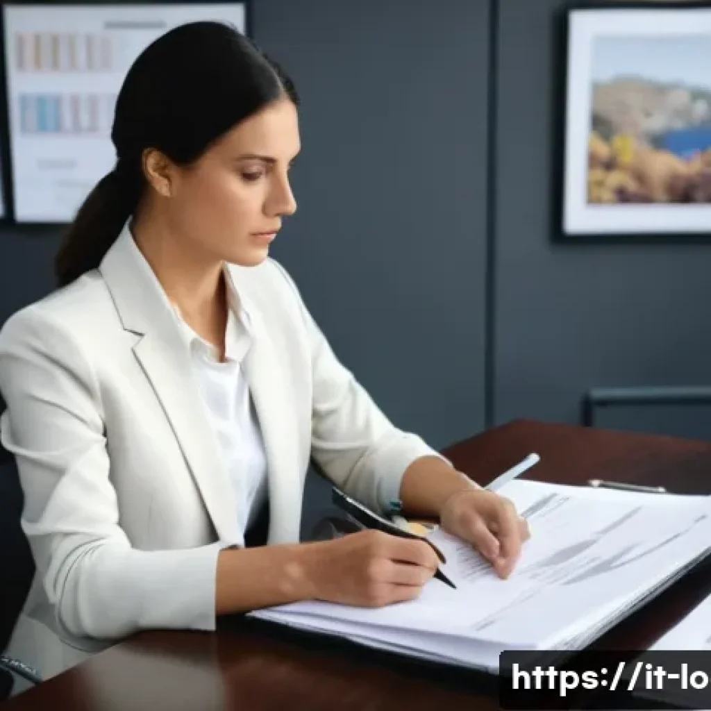 지방공무원 공무 여행 준비 팁 - **Prompt:** "A highly organized and focused female public employee, in her mid-30s with neatly style...