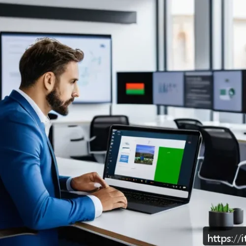 Home 31 지방공무원 필수 전산 교육 정리 - A modern Italian local government office with diverse public employees engaged in digital training: ...